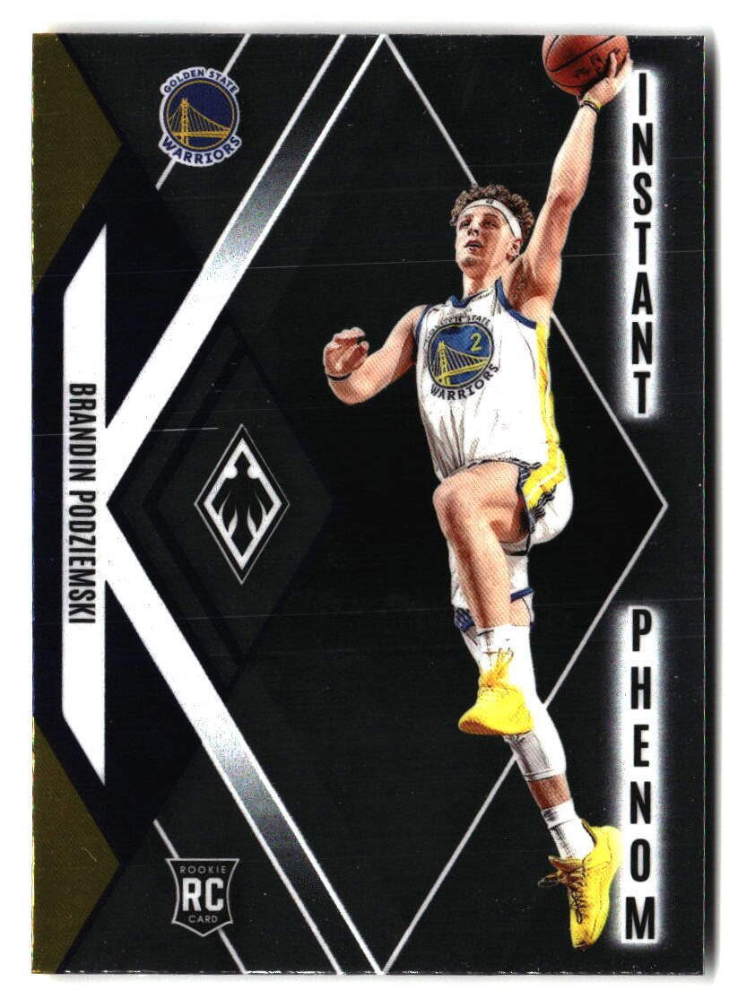 2023-24 Panini Phoenix #21 Brandin Podziemski Instant Phenom