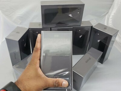 Brand New Unsealed Apple iPhone 8 64-GB. Space Gray AT&T 1 year