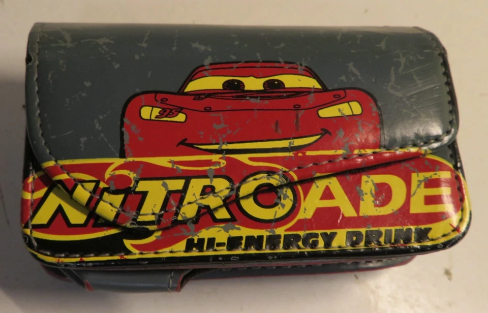Disney Car Lightning NITROGADE Drink Pixar MOBO Wallet Clip On Card Case Carry - Image 2 of 4