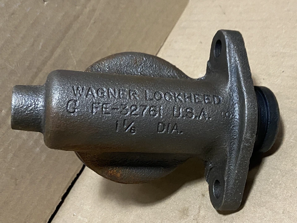 Wagner Lockheed Master Cylinder -- Compatível com ALGUNS 1963 1964 Studebaker Champ Pickup - Imagem 4 de 4