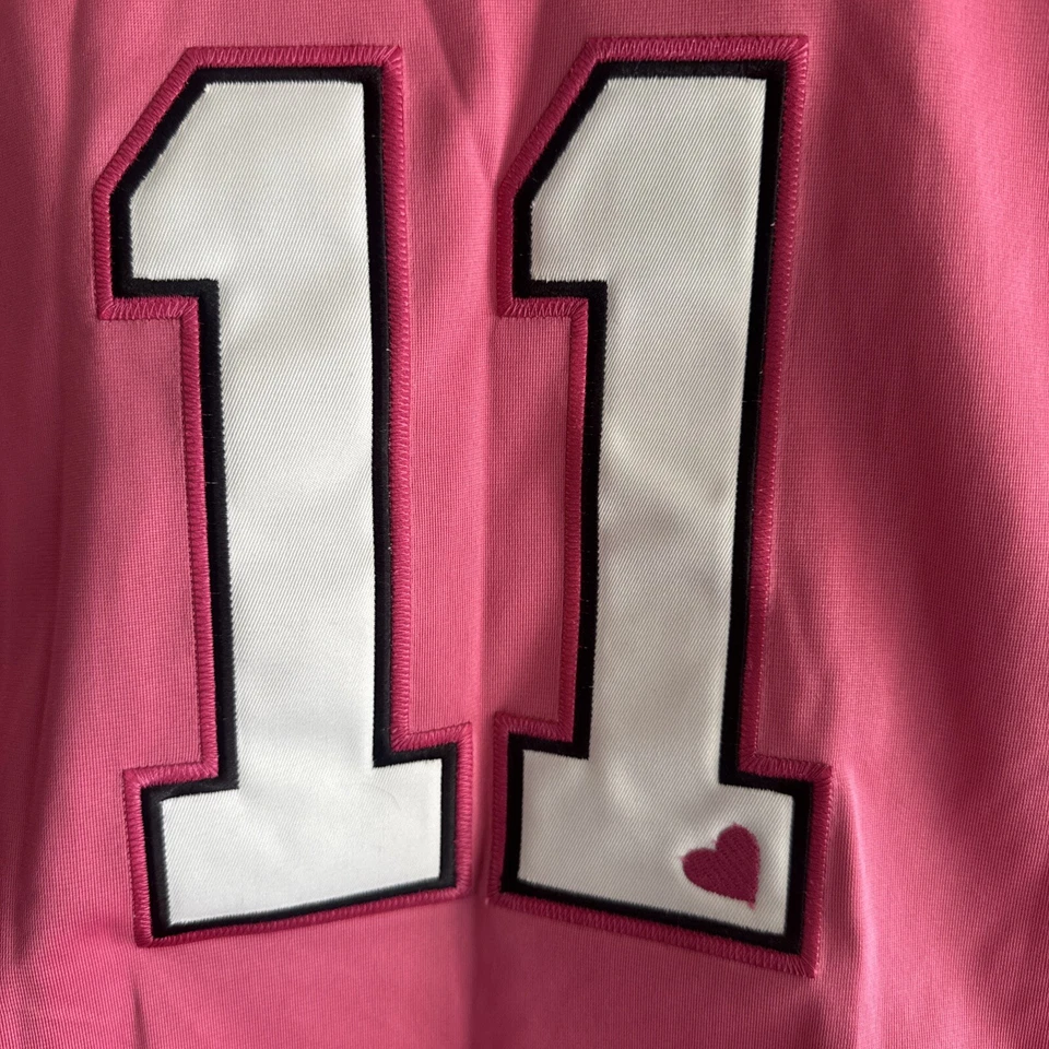 Camiseta Nike Rosa Talla XXL Kansas City Chiefs Alex Smith Para Mujer RARA Foto 2 de 4