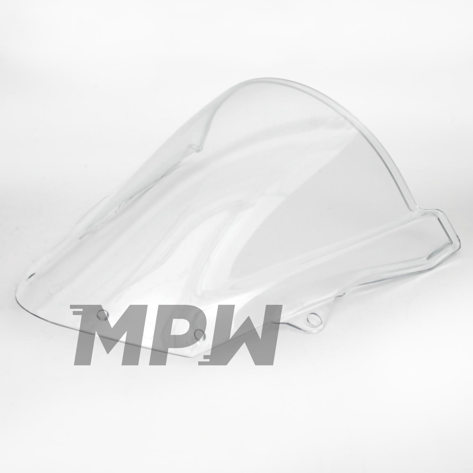 Kawasaki ZX6R 09-19 Windscreen Double Bubble Clear