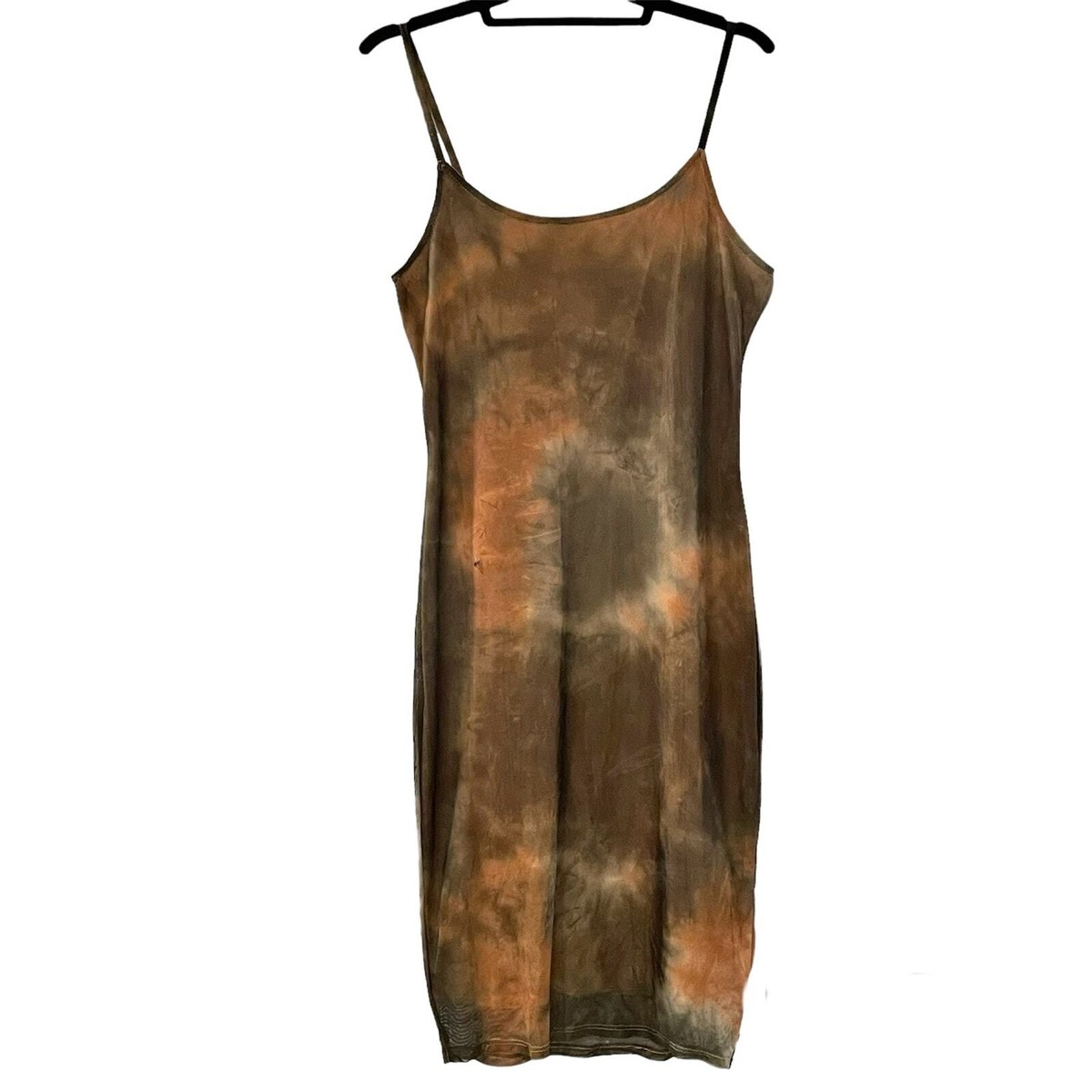 Y2K Vintage Tie Dye Mesh Slip Dress L Brown Orange Fairy Goth Hippie | eBay Y2K Vintage Tie Dye Mesh Slip Dress L Brown Orange Fairy Goth Hippie | eBay