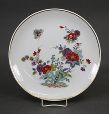 Meissen Wandteller 26cm Indische Fels-, Blumen- und Schmetterlingsmalerei 1.Wahl