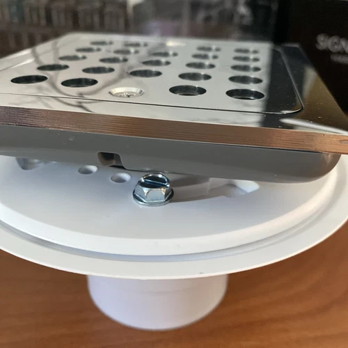 Signature Hardware SH608CP Menlo Square Shower Drain in Polished Chrome - Picture 4 of 9