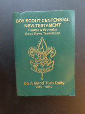 Boy Scout Centennial New Testament Psalms & Proverbs Good News Translation