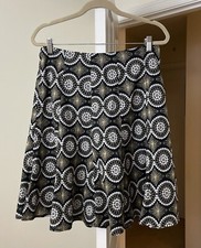 Falda Focus 2000 Art to Wear Voile línea A gitana bohemia para mujer 12P pequeña
