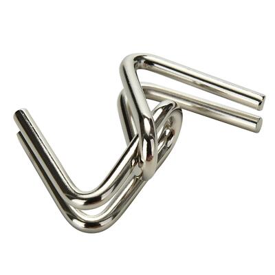 8 IN 1 Metal Craft Chinese Ring Puzzle IQ Brain Teaser Kid Adult