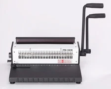 Heavy Duty Manual 2 Loop Wire Binding Machine Comb,Wire-O Binder,Movable Pin,3:1