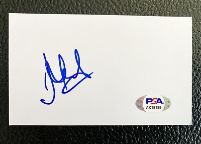 Islam Makhachev Signed Index Card | eBay