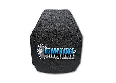 AR500 Level 3 III Body Armor Plate - DRI Ergolite Triple-Curved Adv Swimmer Cut