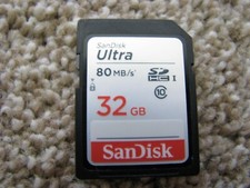 SANDISK ULTRA 32 GB SDHC