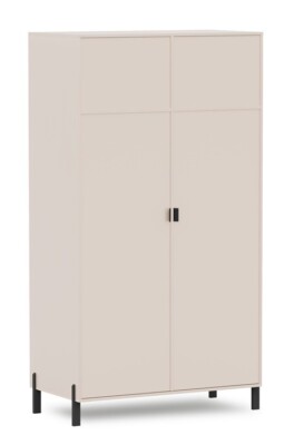 Kleiderschrank  CREMONA   2-türig, Drehtürenschrank Modern, funktional, stilvoll