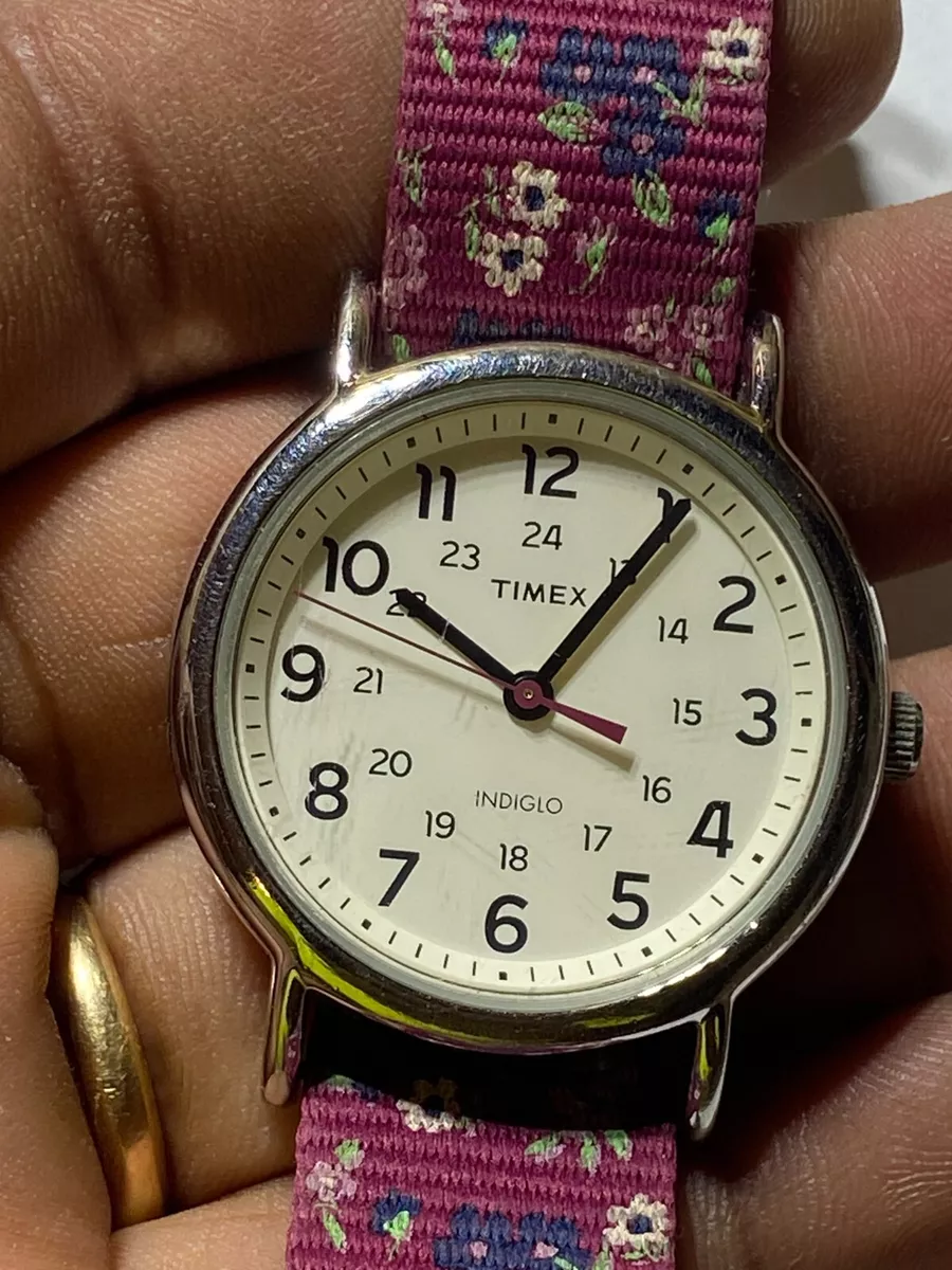 Unisex Multi Color Band Timex Indiglo Analog Watch eBay