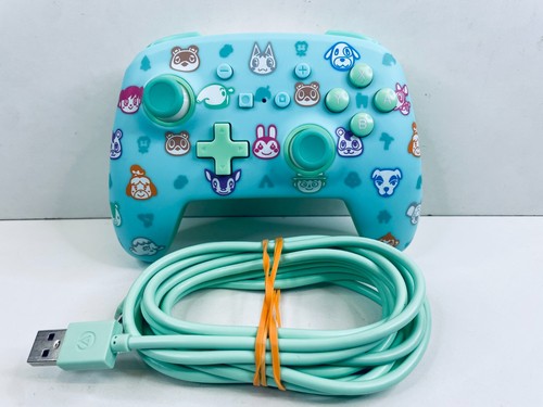 PowerA Nintendo Switch Animal Crossing Controller Mic Wired USB - Fast Post