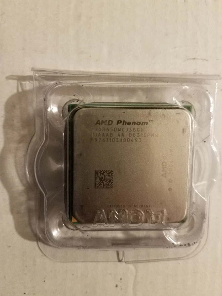 AMD Phenom X3 8650 2.3 GHz 3 Cores Socket AM2 AM2+ CPU HD8650WCJ3BGH - Image 2 of 3