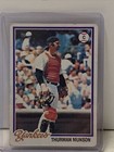 1978 Topps Baseball Card #60 Thurman Munson New York Yankees