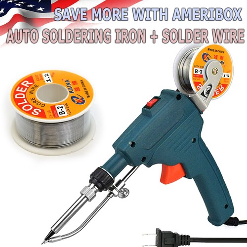Fer à Souder 60W Numérique — Kit Complet Avec Fil, Flux Et Pâte, Réglable En Température
