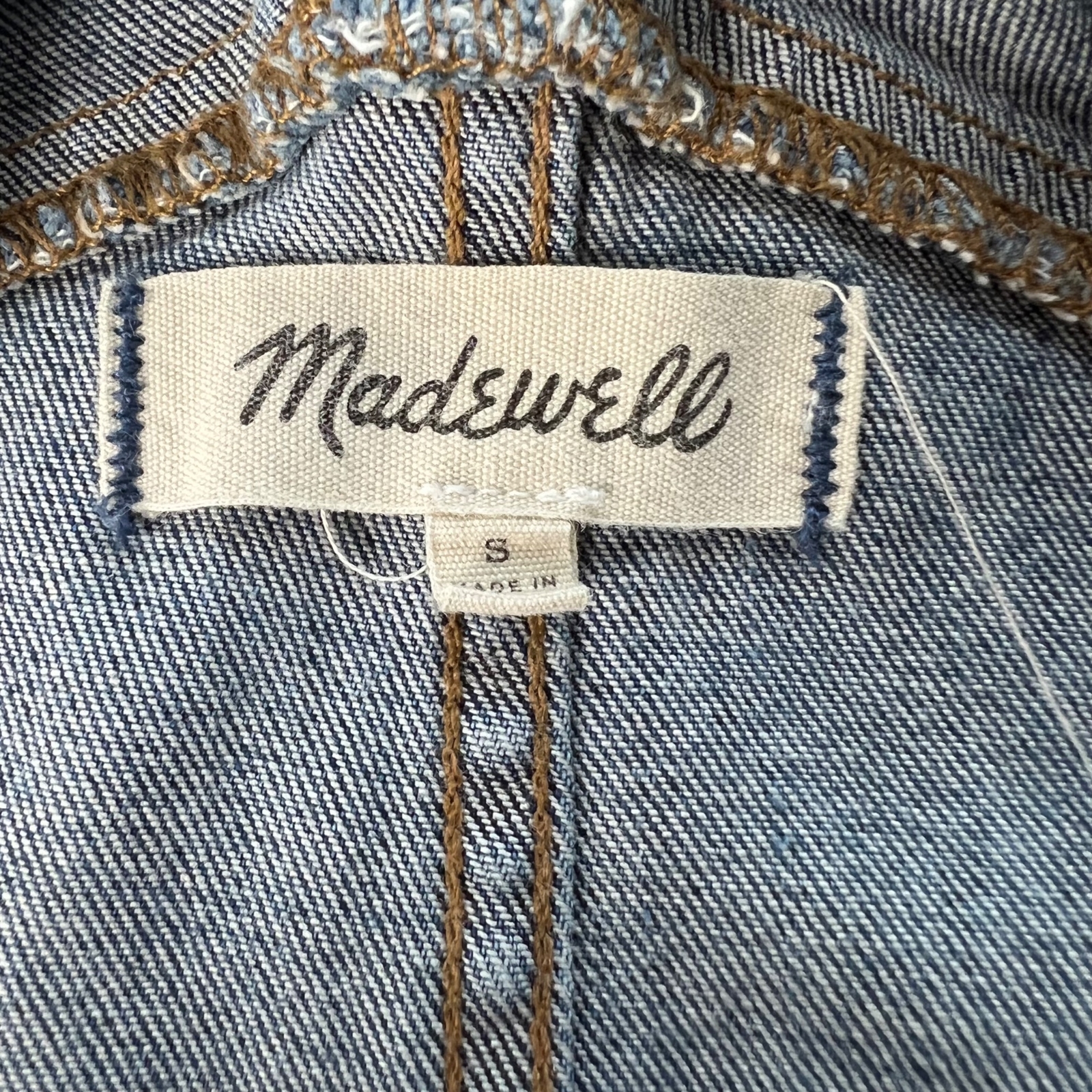 Madewell Skinny Overalls in Cedarburg Size Small image 4