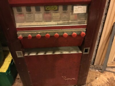 cigarette machine ebay Antique cigarette machine