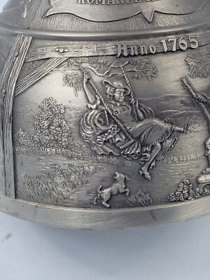 Vintage SKS ZINN 95% Pewter Dispenser Germany Anno 1765, Anno 1870