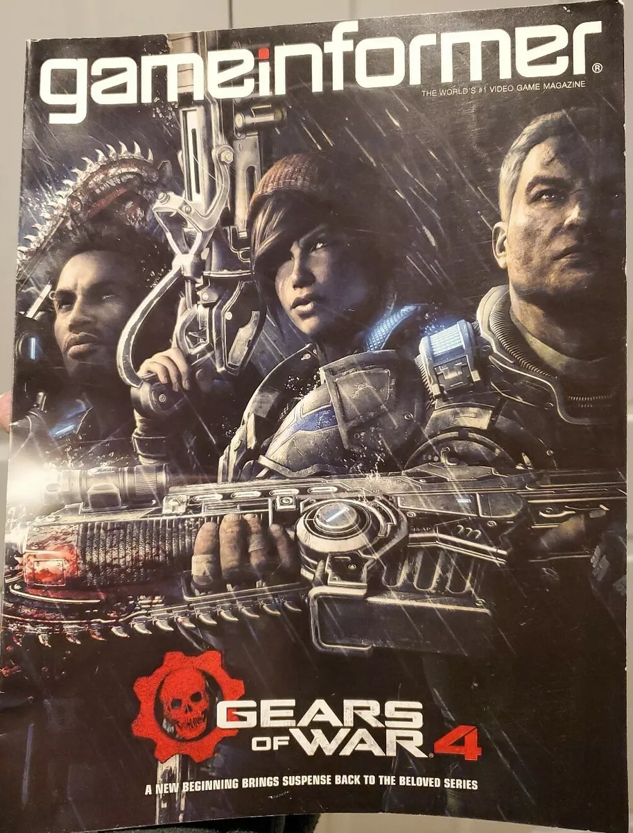 X 上的Game Informer：「Five years ago today, Gears of War 4 was released on  Xbox One and PC. GI featured the game on the cover of issue 276 back in  2016. We