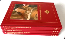 Handyman Club Of America Set of 5 Hardback  Books - Woodworking to Home Repair
