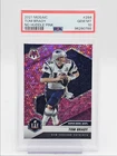 TOM BRADY 2021 MOSAIC SUPER BOWL MVPS NO HUDDLE PINK PATS /20 PSA 10 Q0932