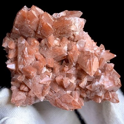 30G Special Natural Beautiful Dog Tooth Calcite Mineral Specimen/Hubei