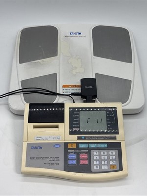 Tanita Body Composition Analyzer (Model TBF-310) Shows Error