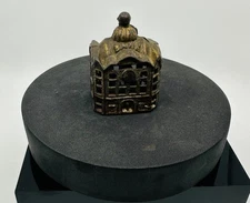 Vintage AC Williams, Cast Iron, Domed Building Still bank