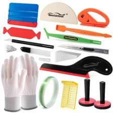 Vinyl Wrap Tool Kit Window Tint Tools Car Includes Magnet Holders Knife Tape