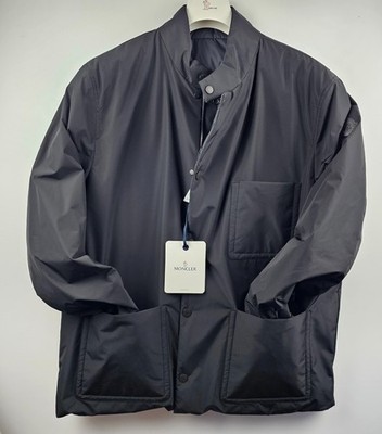 MONCLER Ouille $2250 Men's Black Reversible Down Jacket New