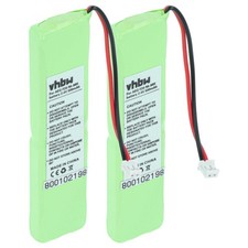 2x Akku für AEG F20 500mAh 2,4V