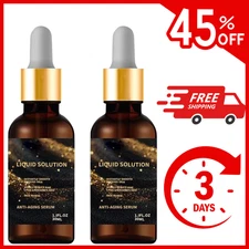 2 PCS Olavita Liquid Solution Anti Aging Serum, Intensely Firms Skin Antiaging..