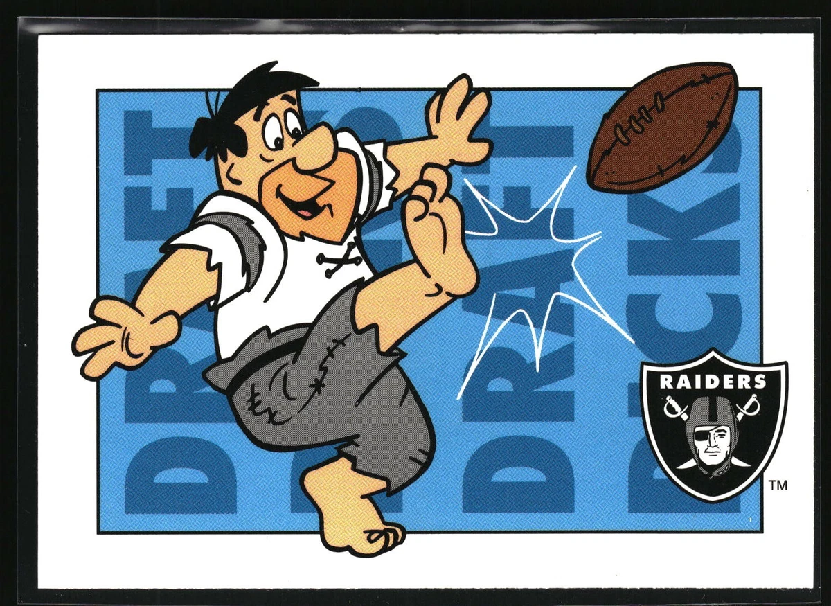 1993年☆NFL☆TEAM-NFL☆13チーム☆シール 1993 CARDZ Team NFL The Flintstones Fred Flintstone #13 for sale