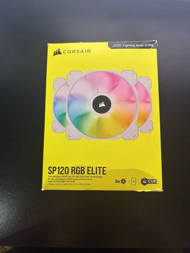 Corsair iCUE SP120 RGB Elite Performance 120mm PWM Triple Fan Kit FREE SHIPPING!