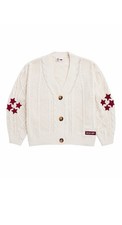 Size M/L Taylor Swift Red Taylor  s Version Cardigan Cream Cable Knit