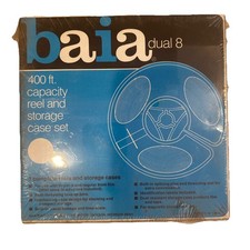 SEALED BAIA dual 8 400ft. Capacity reel and storage case set pack of 3 NIB