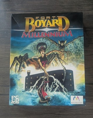 Fort Boyard Millennium PC CD-ROM Big Box Complete Microïds Rare Retro Game
