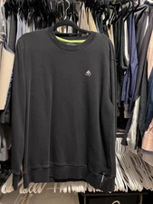 Moose Knuckles Black Mens Crewneck Sweatshirt, Size XL - Excellent Condition!