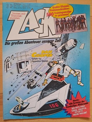 ZACK Nr.3 vom 24.1.1980 Sigma Gigantic, Michel Vaillant, Dan Cooper...  - TOP