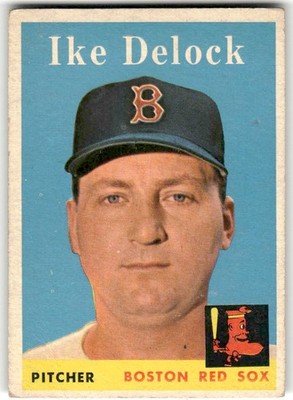 1958 Topps #328 Ike Delock Very Good