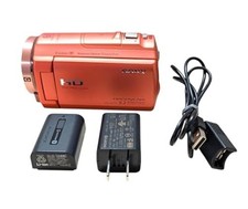 Sony HDR-CX535 Pink Handycam Full HD Camcorder 30x Optical Zoom 32GB w/Battery