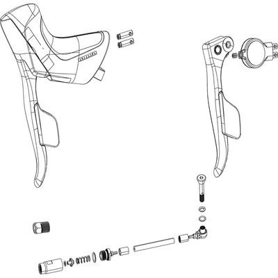 Set Morsetti Per Pulsanti Multiclic SRAM Compatibili 24MM/DISCO S900 - Taiwan
