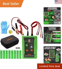 Universal Fuel Injector Tester & Cleaner Kit - 8 Pulse Modes, 2 Injector Dual