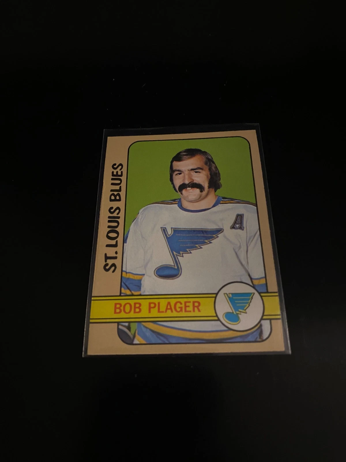 Bob Plager 1972-73 Topps Hockey NMT-MT Blues 96