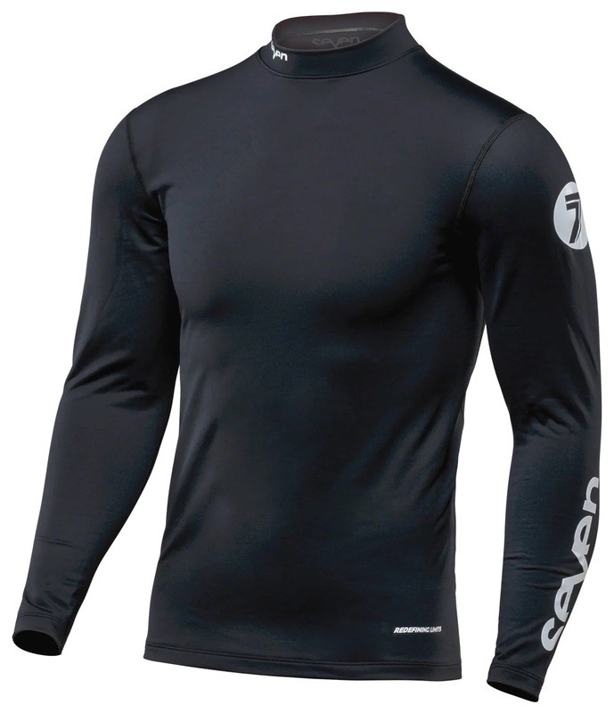 Maillot de compression SEVEN Zero Noir pour vos entraînements d'hiver intensifs