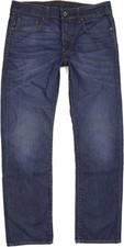 G-Star 3301  Herren Blau Straight Regular  Jeans W32 L31 (85572)