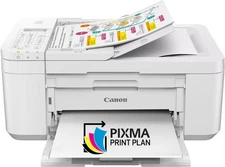 Canon - PIXMA TR4720 Wireless All-In-One Inkjet Printer - White